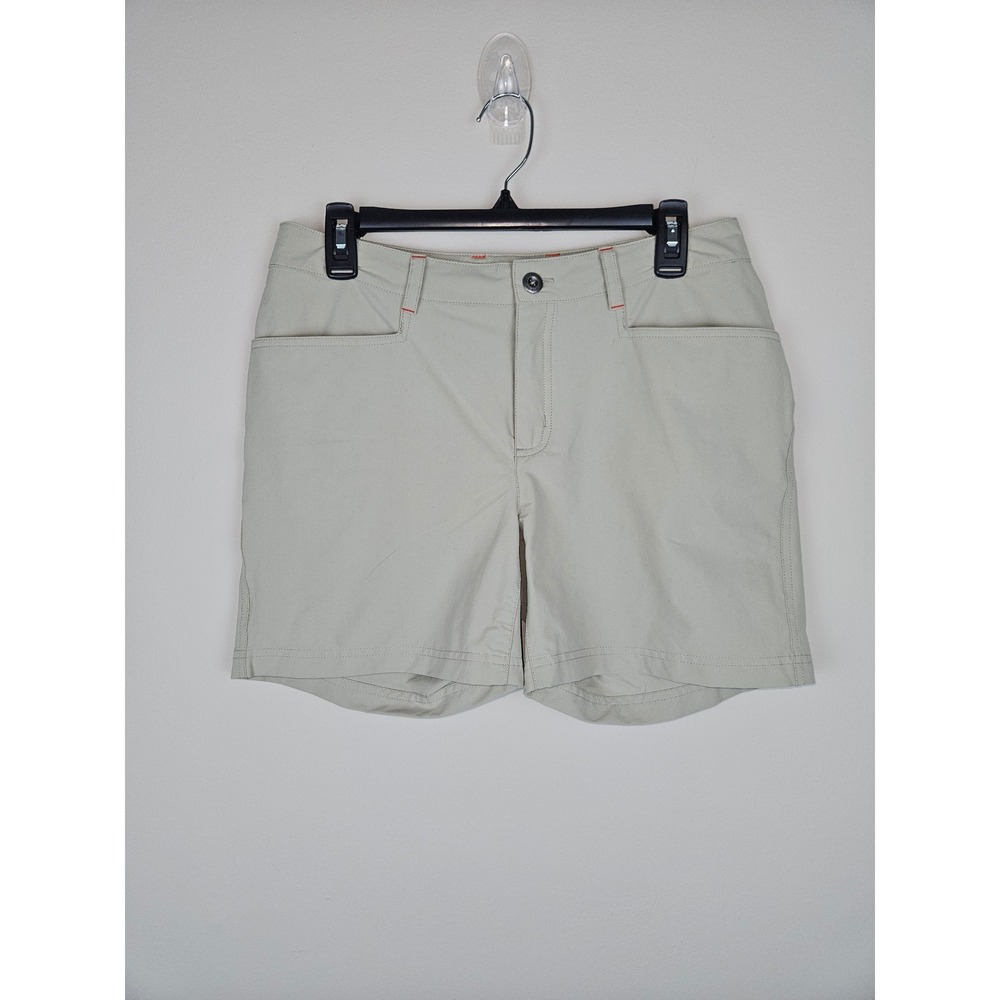 Patagonia Womens Quandary Shorts Size 10 Stone Khaki Hiking Outdoor 57395 SP13